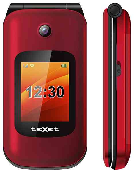 teXet TM-B202 красный мобильный телефон