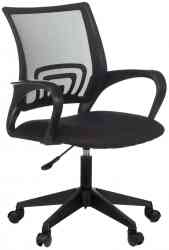BRABIX Fly MG-396 кресло с подлокотниками, сетка, черное, 532083