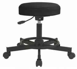 NO NAME РС12 РС01.00.12 б/сп кресло без спинки, без подлокотников, кожзам, черное